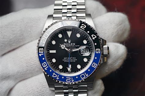 2022 NEW Papers Rolex GMT Master Batman Blue Jubilee 